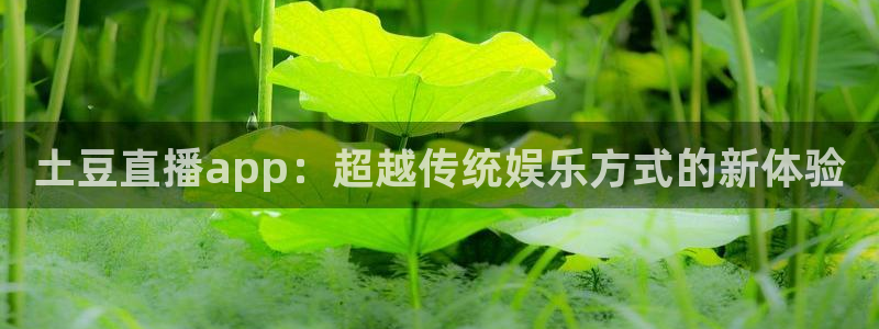jrkan2022直播体育网：土豆直播app：超越传统娱乐方式的新体验
